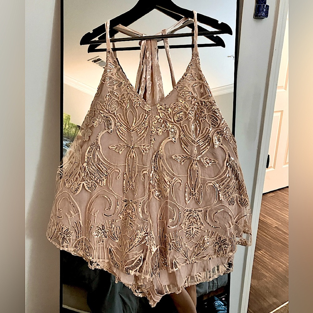 Free people swinging it romper